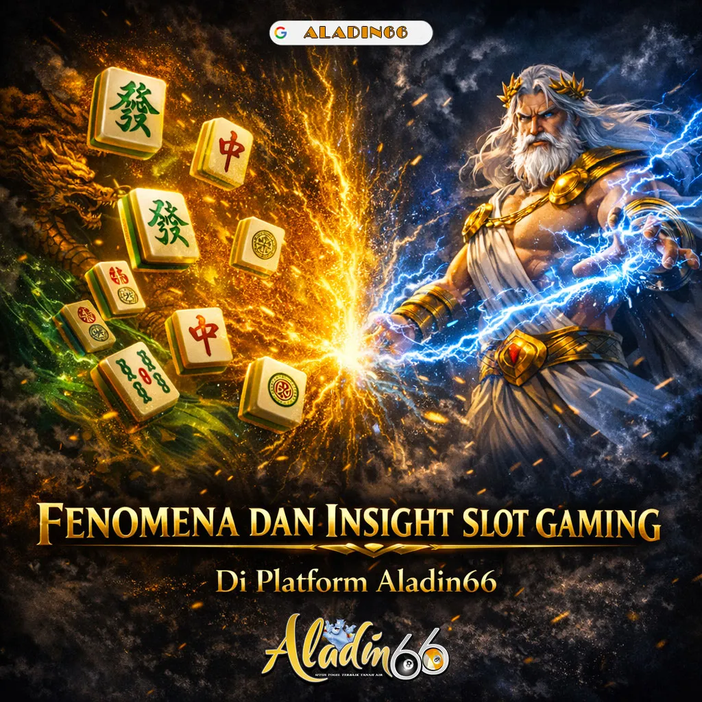 Fenomena dan insight slot gaming disajikan secara visual dalam ekosistem informasi Aladin66
